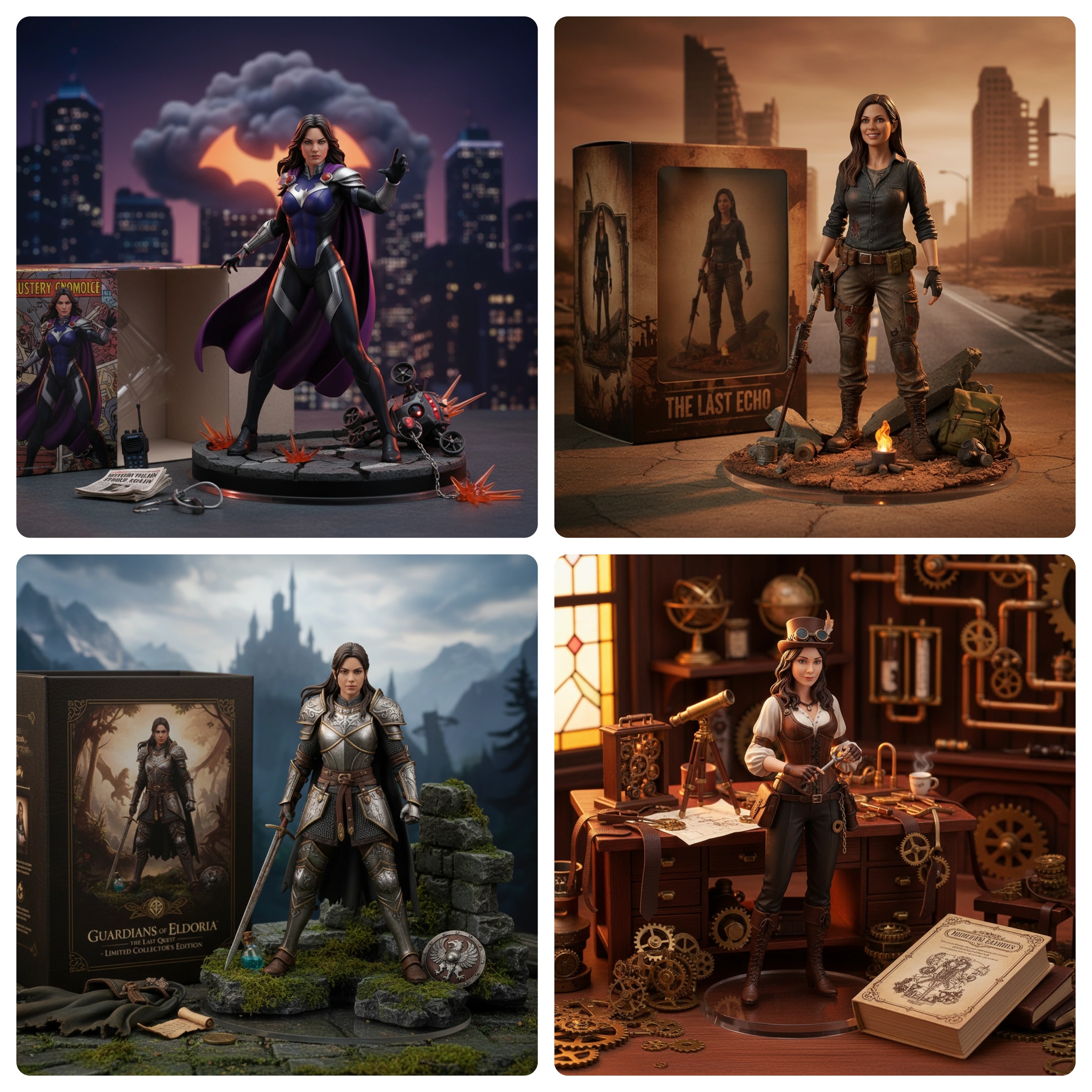 Cosplay gallery collage