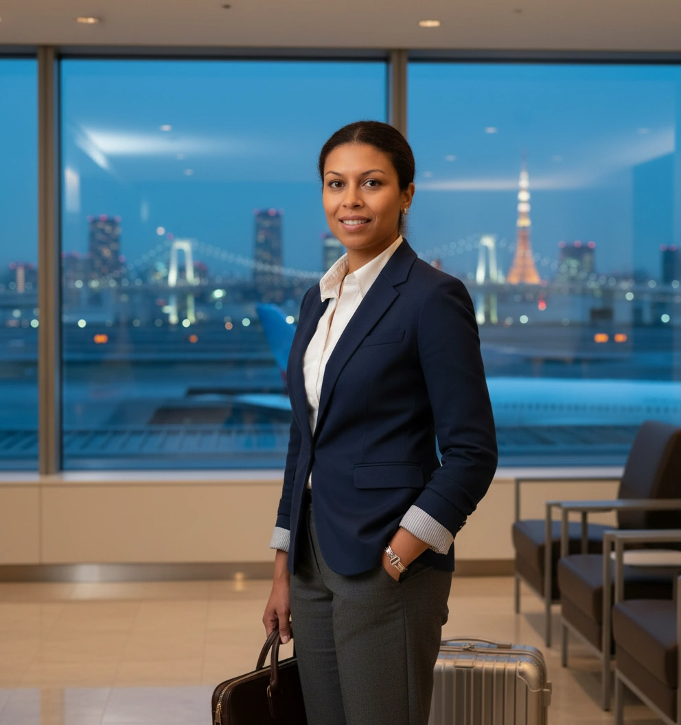 Professional headshot example