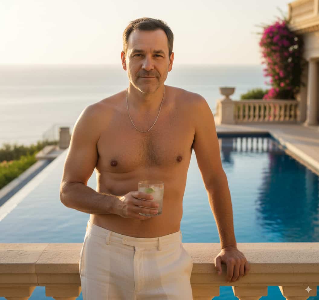 Ethan L. bookstore reading portrait.