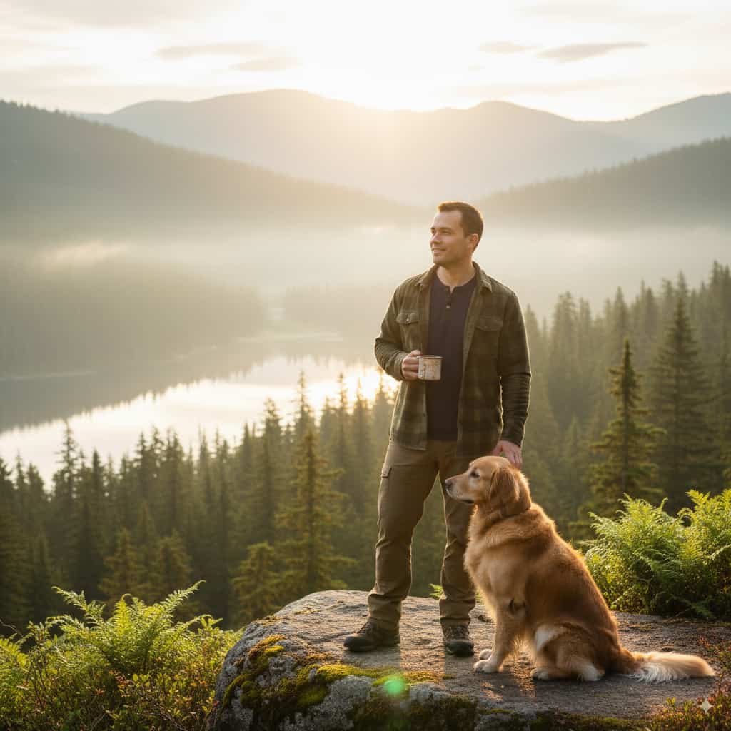 Jonas P. cafe table candid.