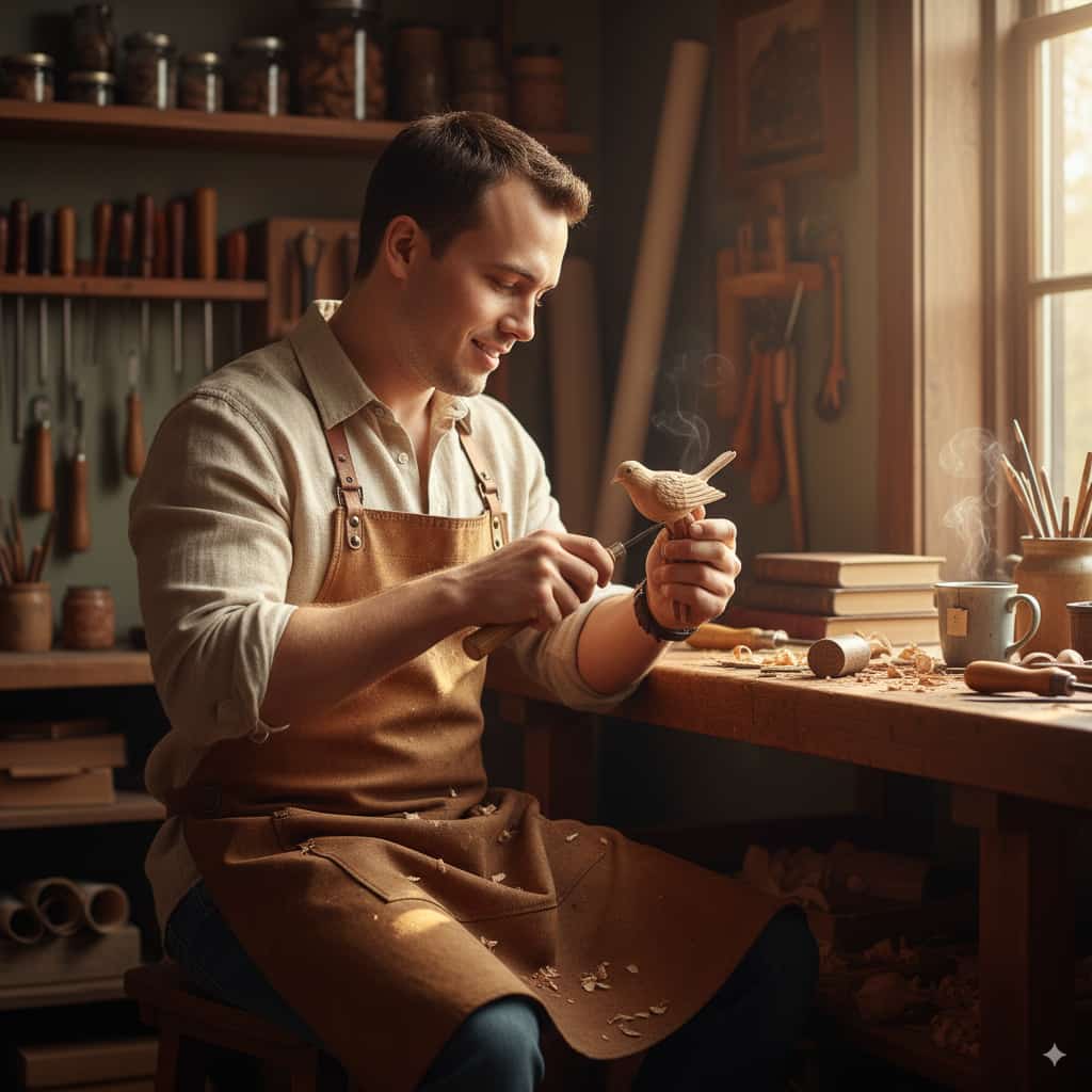 Jonas P. mountain hike portrait.