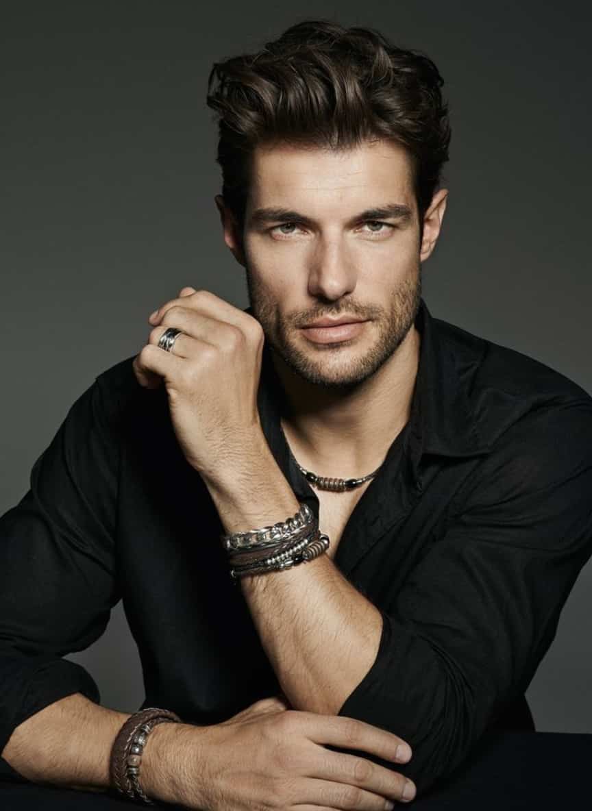 Original portrait photo — man