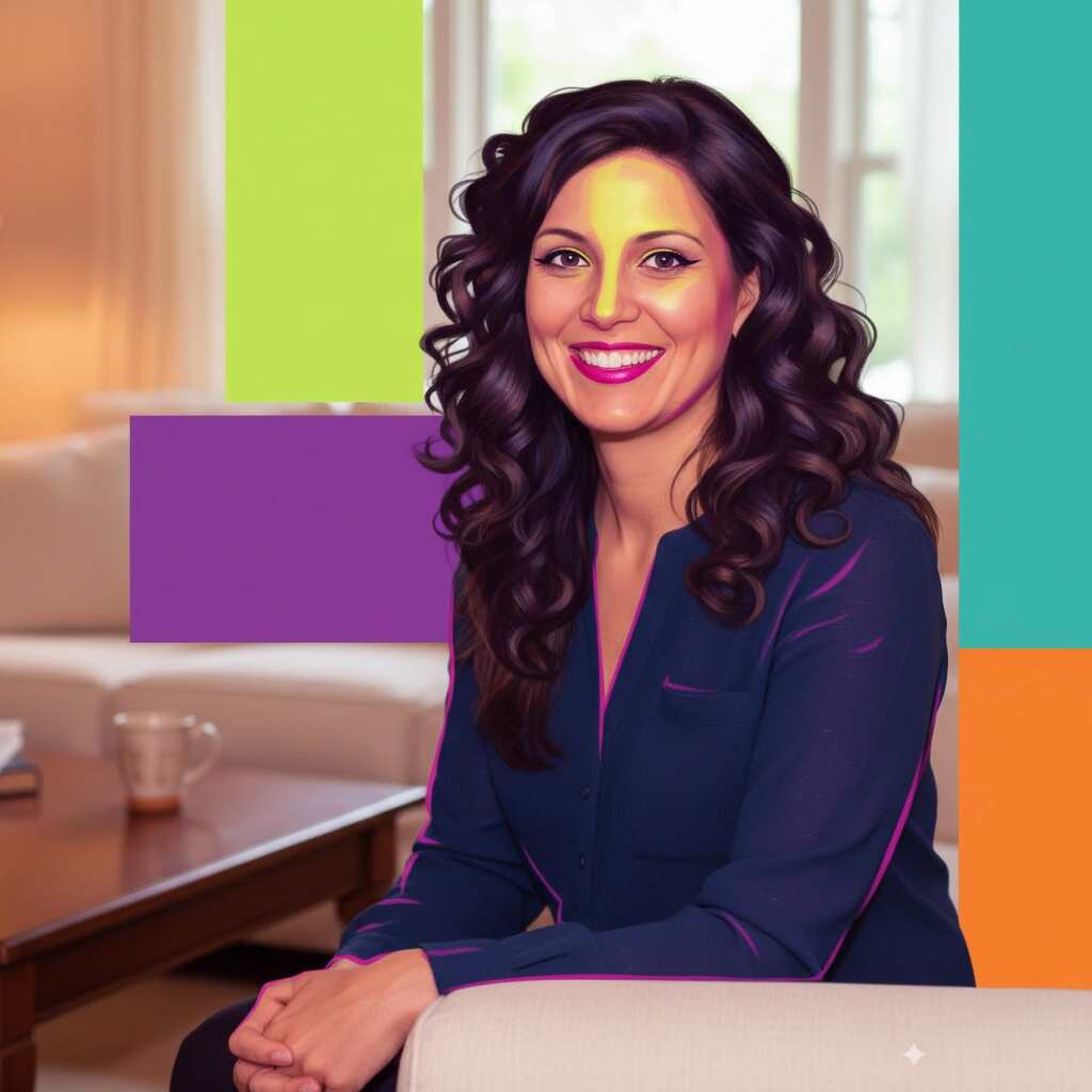 Glamour variation with theatrical lighting and haze.